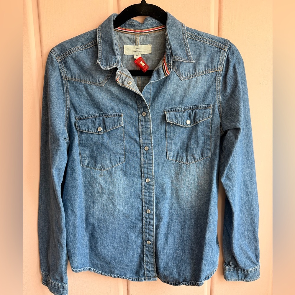 Thread&Supply Western Denim Shirt with snaps SzS